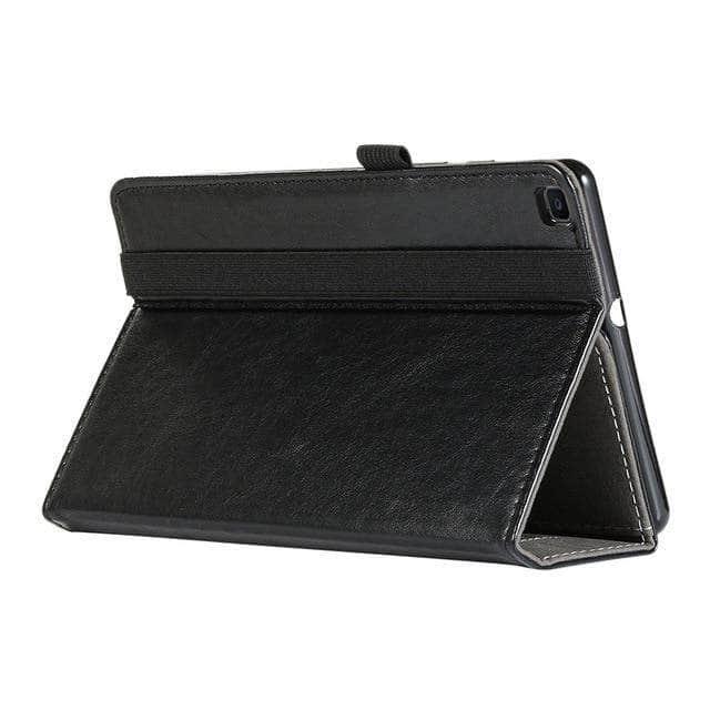 Samsung Galaxy Tab A 8.0 2019 T290 T295 S Leather Look Flip Stand Cover Auto Sleep Wake - CaseBuddy