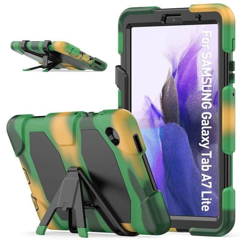 CaseBuddy Australia Casebuddy Shockproof Galaxy Tab A7 Lite 2021  Hard Military Heavy Duty Case