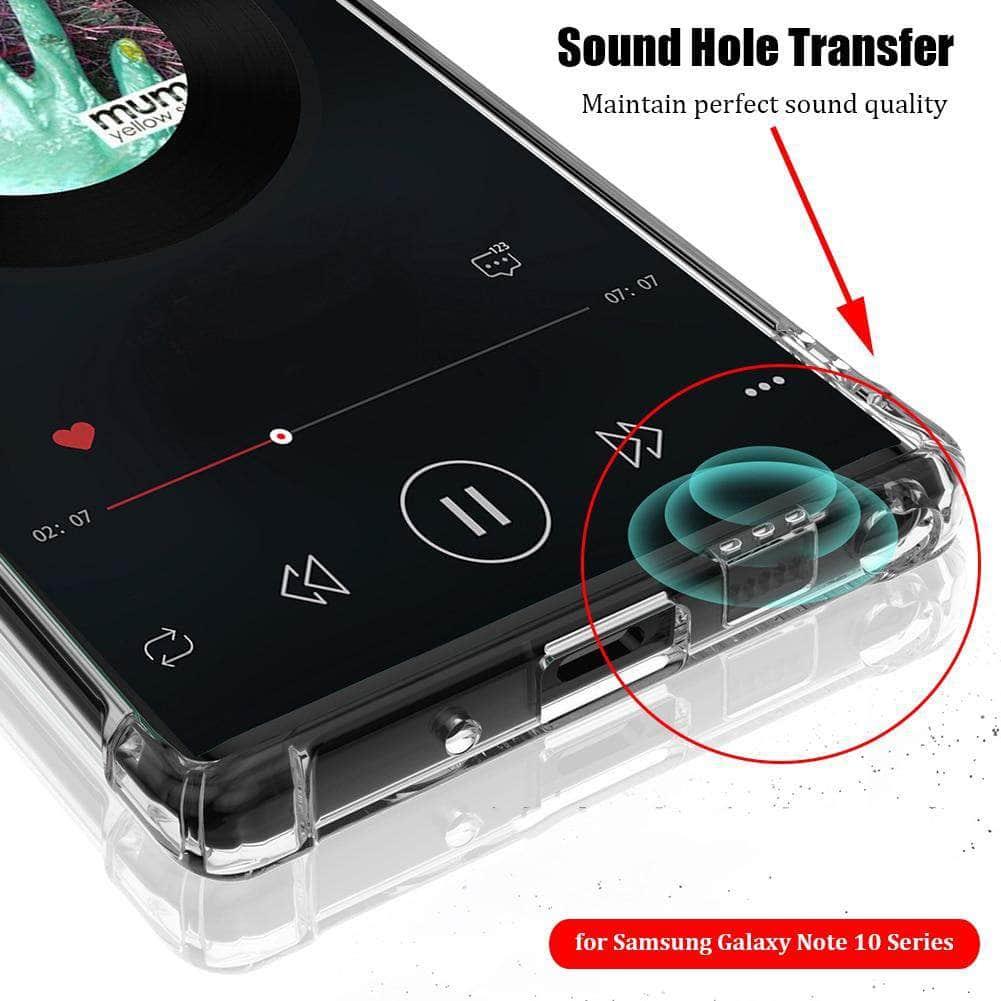 Slim Transparent TPU Case Samsung Galaxy Note 10 Plus Anti-knock Soft Silicone Back Shockproof Cover - CaseBuddy