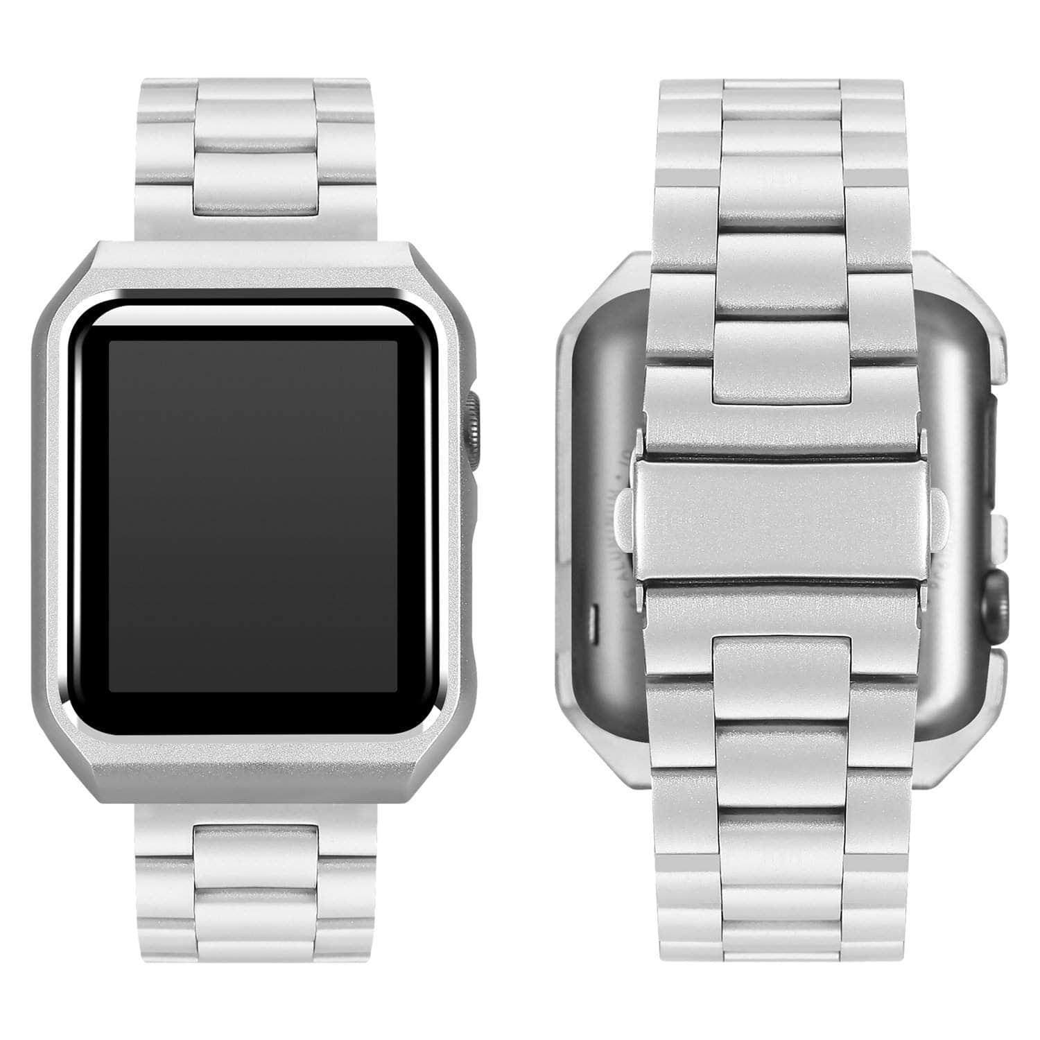Stainless Steel Strap Apple Watch 6 5 4 3 2 SE 44/42/40/38 - CaseBuddy