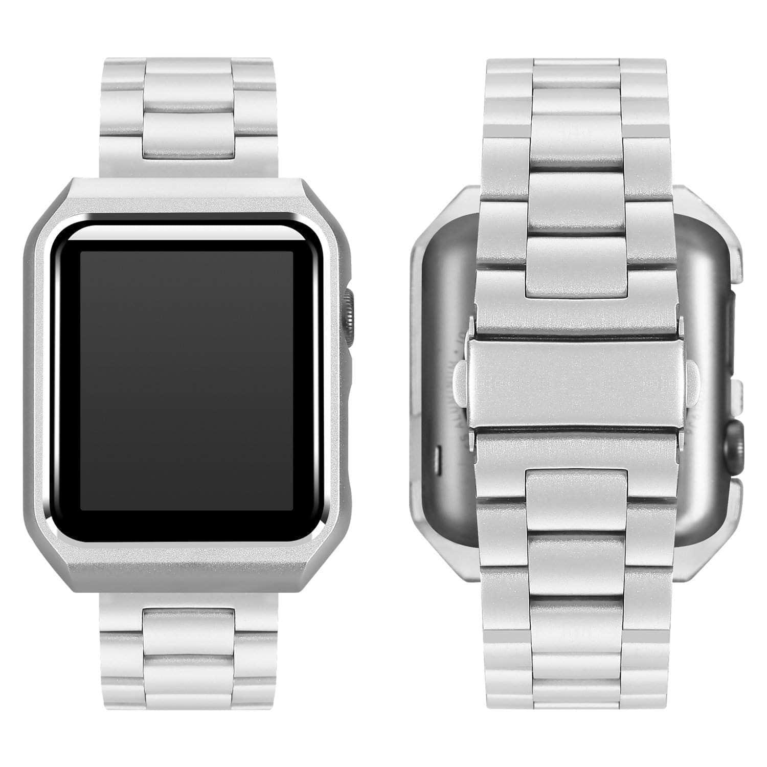 Stainless Steel Strap Apple Watch 6 5 4 3 2 SE 44/42/40/38 - CaseBuddy