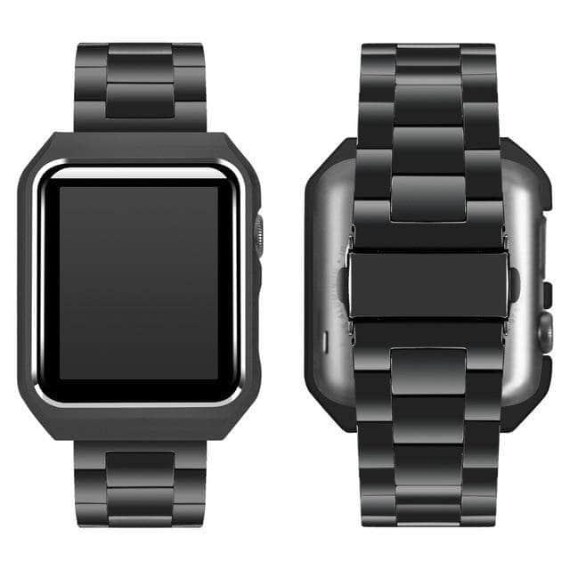 Stainless Steel Strap Apple Watch 6 5 4 3 2 SE 44/42/40/38 - CaseBuddy