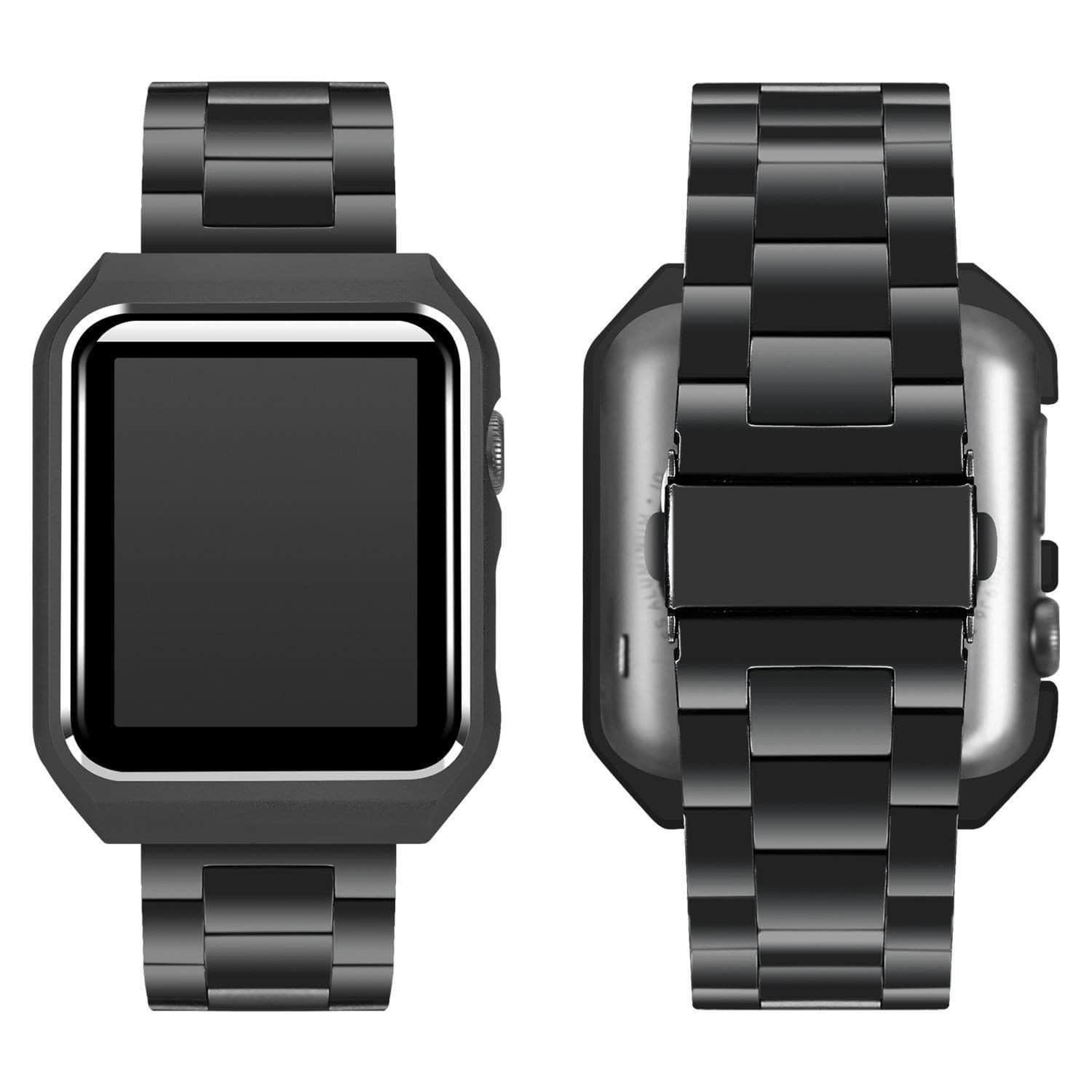 Stainless Steel Strap Apple Watch 6 5 4 3 2 SE 44/42/40/38 - CaseBuddy