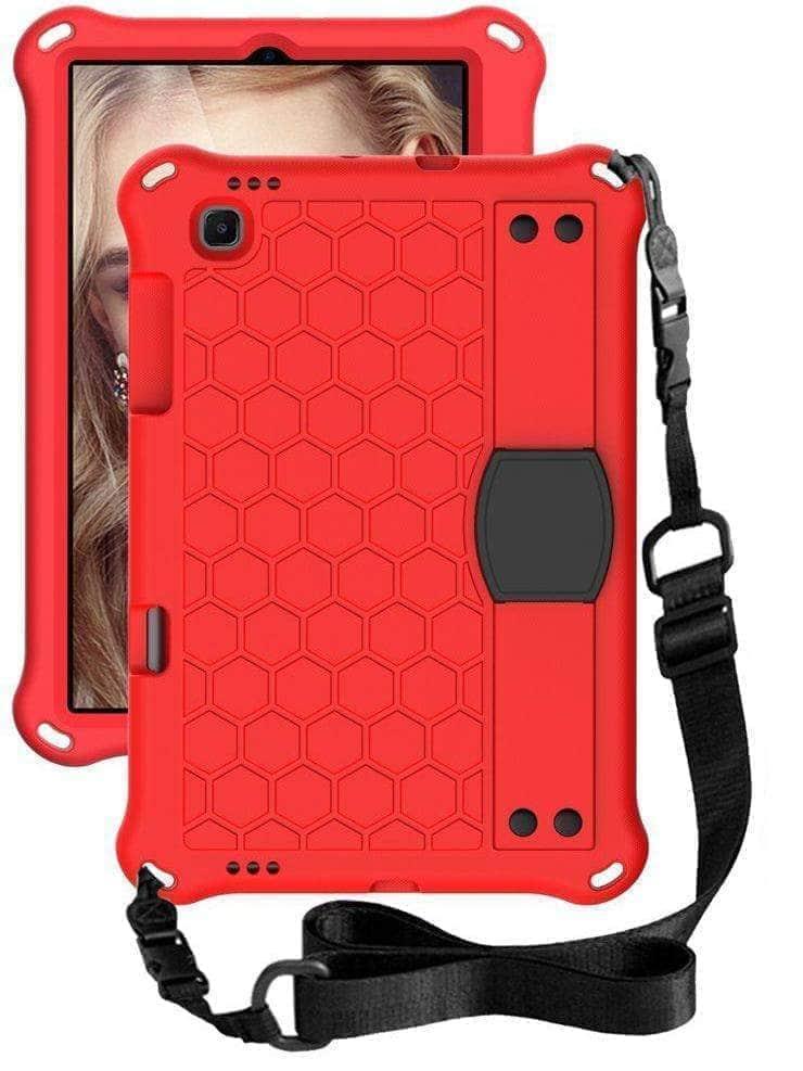 CaseBuddy Australia Casebuddy Strap Shockproof EVA Full Body Cover Kids Galaxy Tab S6 Lite 10.4 P610 P615