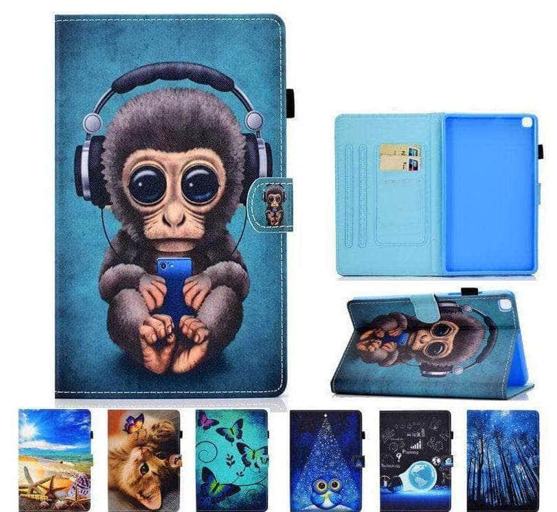 CaseBuddy Australia Casebuddy Tab A7 10.4 2020 T500 T505 Cartoon Silicon PU Leather Shell