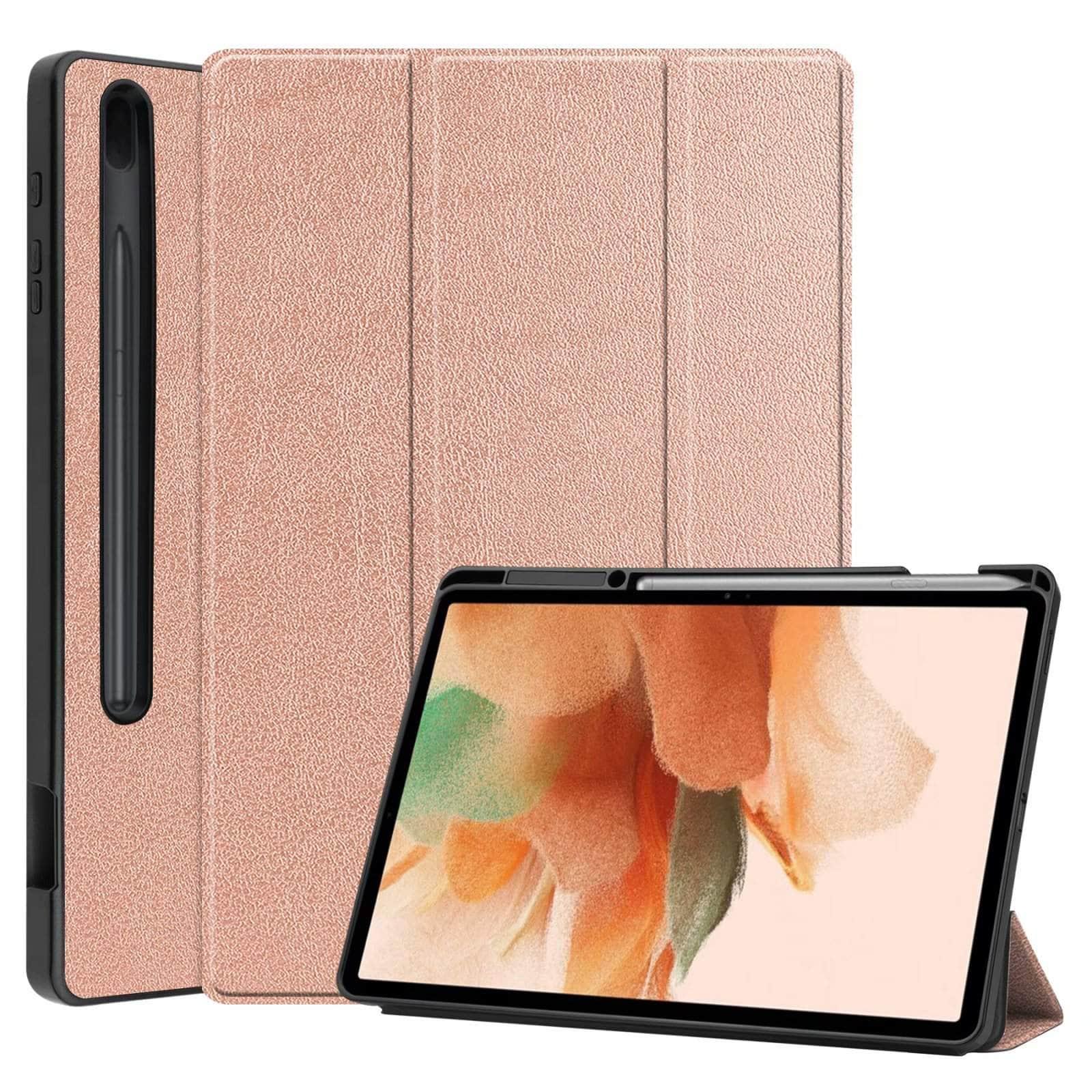 CaseBuddy Australia Casebuddy Ultra Lightweight Tri-Fold Stand Cover Galaxy Tab S7 Lite T730 T735