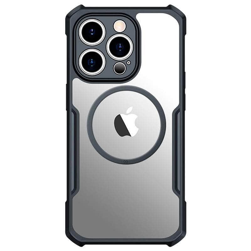 Casebuddy Black Clear / iPhone 14  Plus Xundd iPhone 14 Plus Magnetic Airbags Shockproof Shell