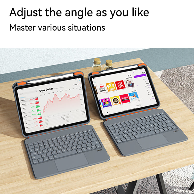Casebuddy Australia for Aluminum Pivot Rotation Stand iPad 10 Keyboard Case Light Slim - 6