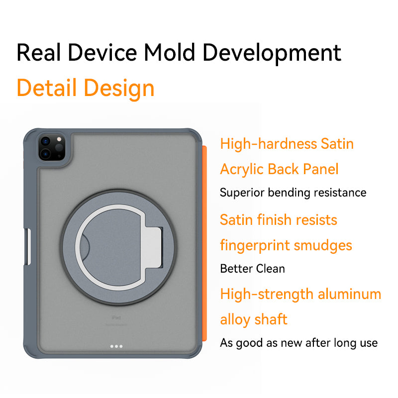 Casebuddy Australia for Aluminum Pivot Rotation Stand iPad 10 Keyboard Case Light Slim - 8