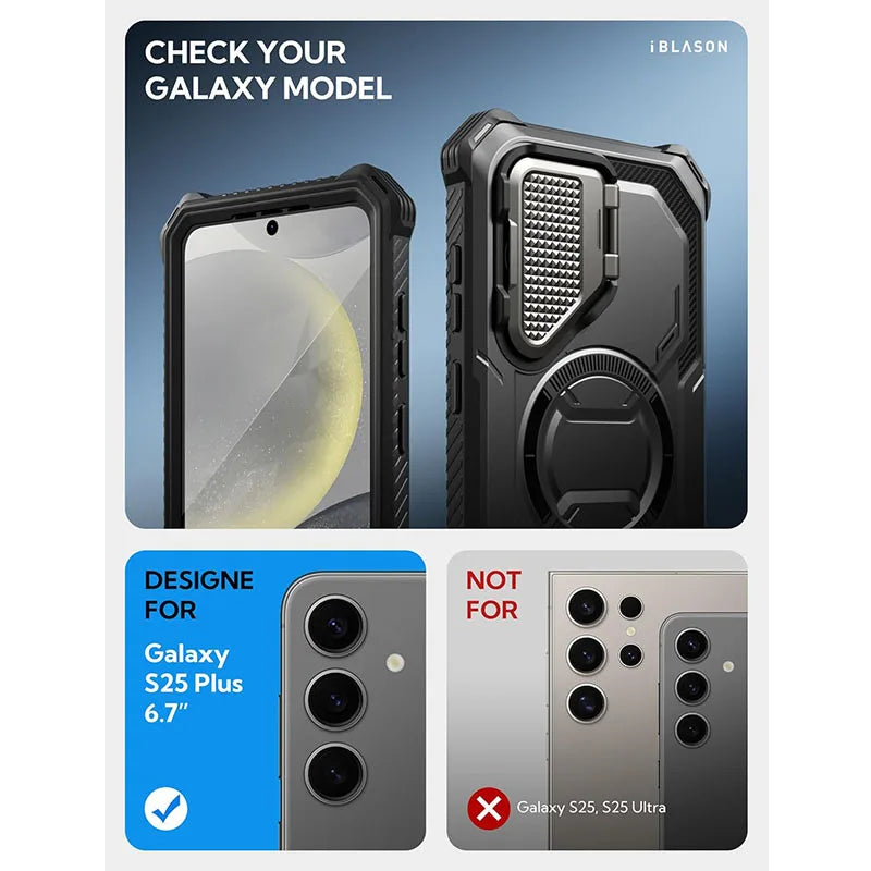 Galaxy S25 Plus Case I-BLASON Armorbox Full-Body Case