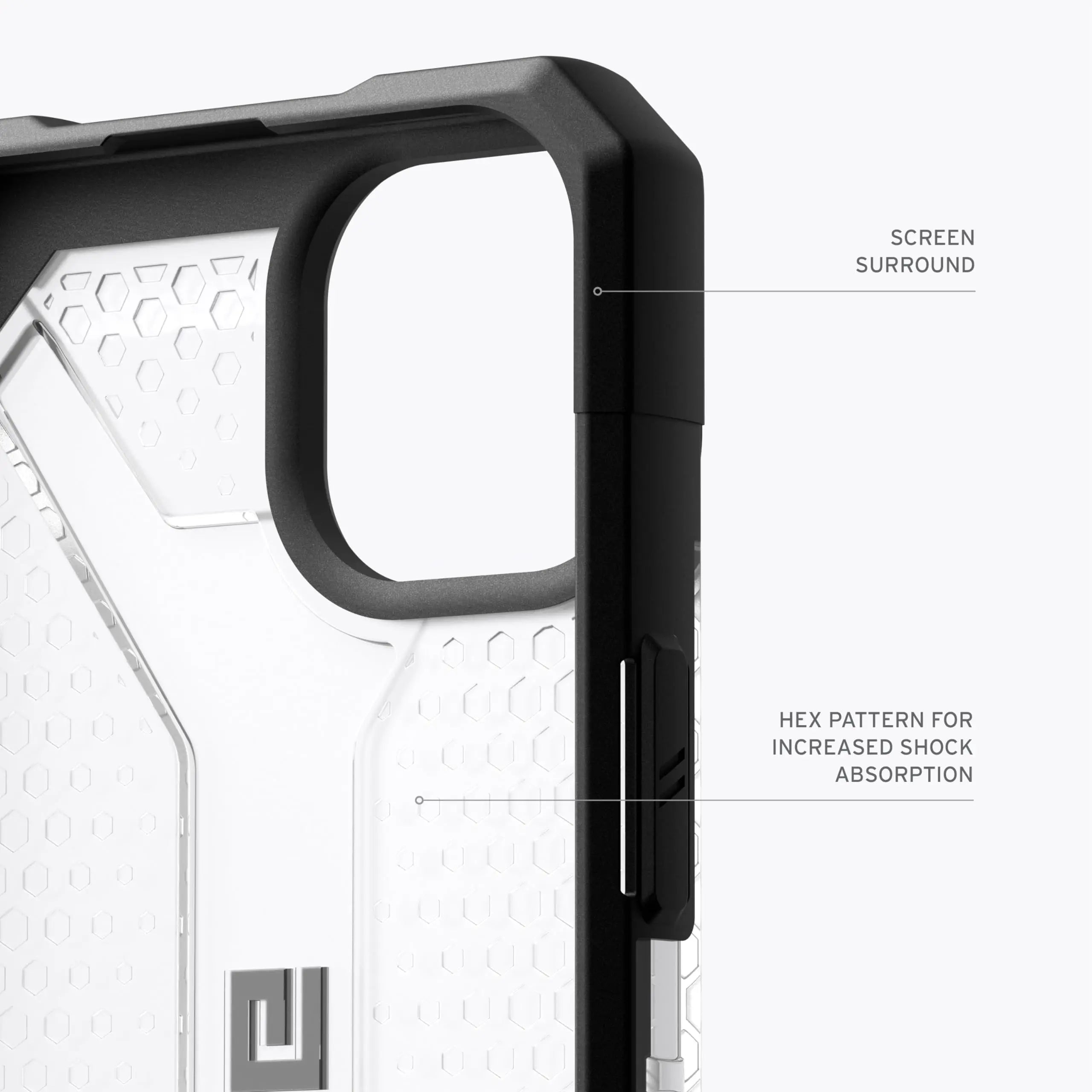 iPhone 16 Plus UAG Plasma Ice Rugged Case