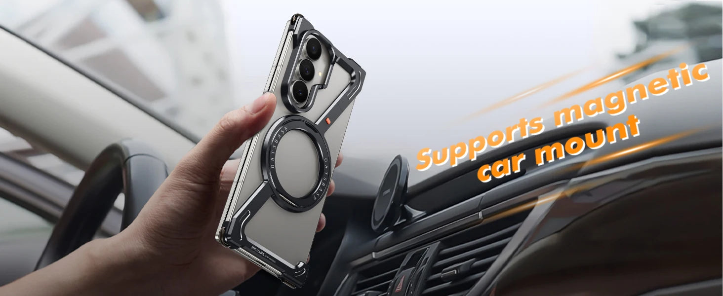 Aluminium Galaxy Z Fold 7 360° Magnetic Stand Cover