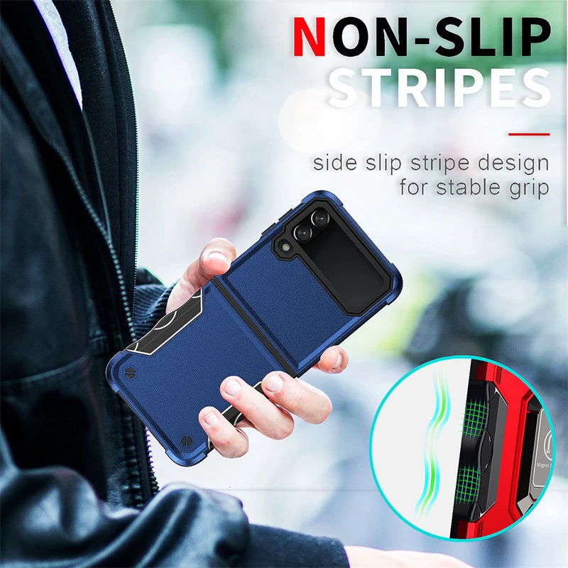 Military Armor Shockproof Galaxy Z Flip 6 Cover