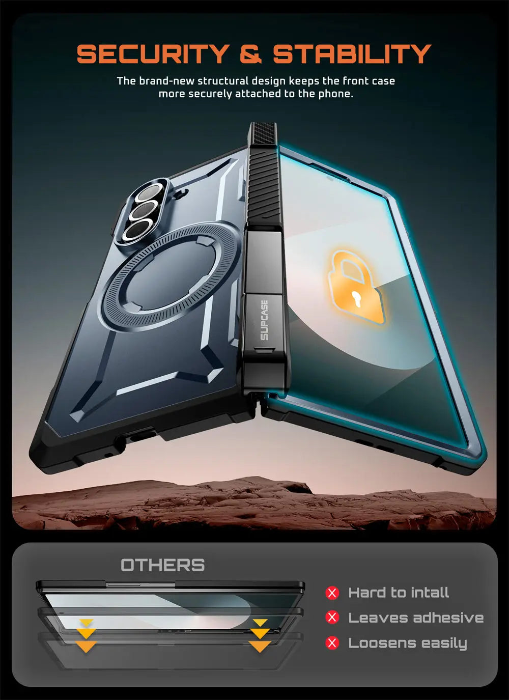 SUPCASE Z Fold 7 UB Grip Anti-Scratch Heavy Duty Case