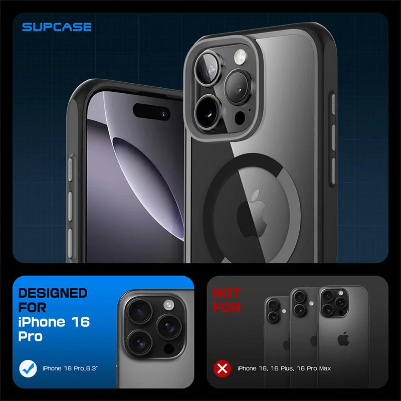 iPhone 16 Pro SUPCASE UB Mag Series Slim Shockproof MagSafe Case