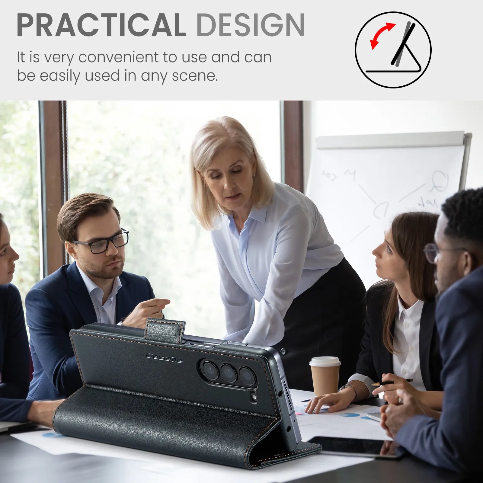 Magnetic Durable Galaxy Z Fold 7 Wallet Card Holder Cover