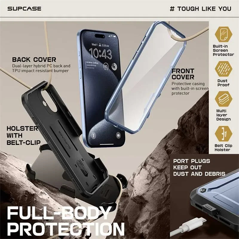 iPhone 16 SUPCASE UB Pro Full-Body Rugged Case