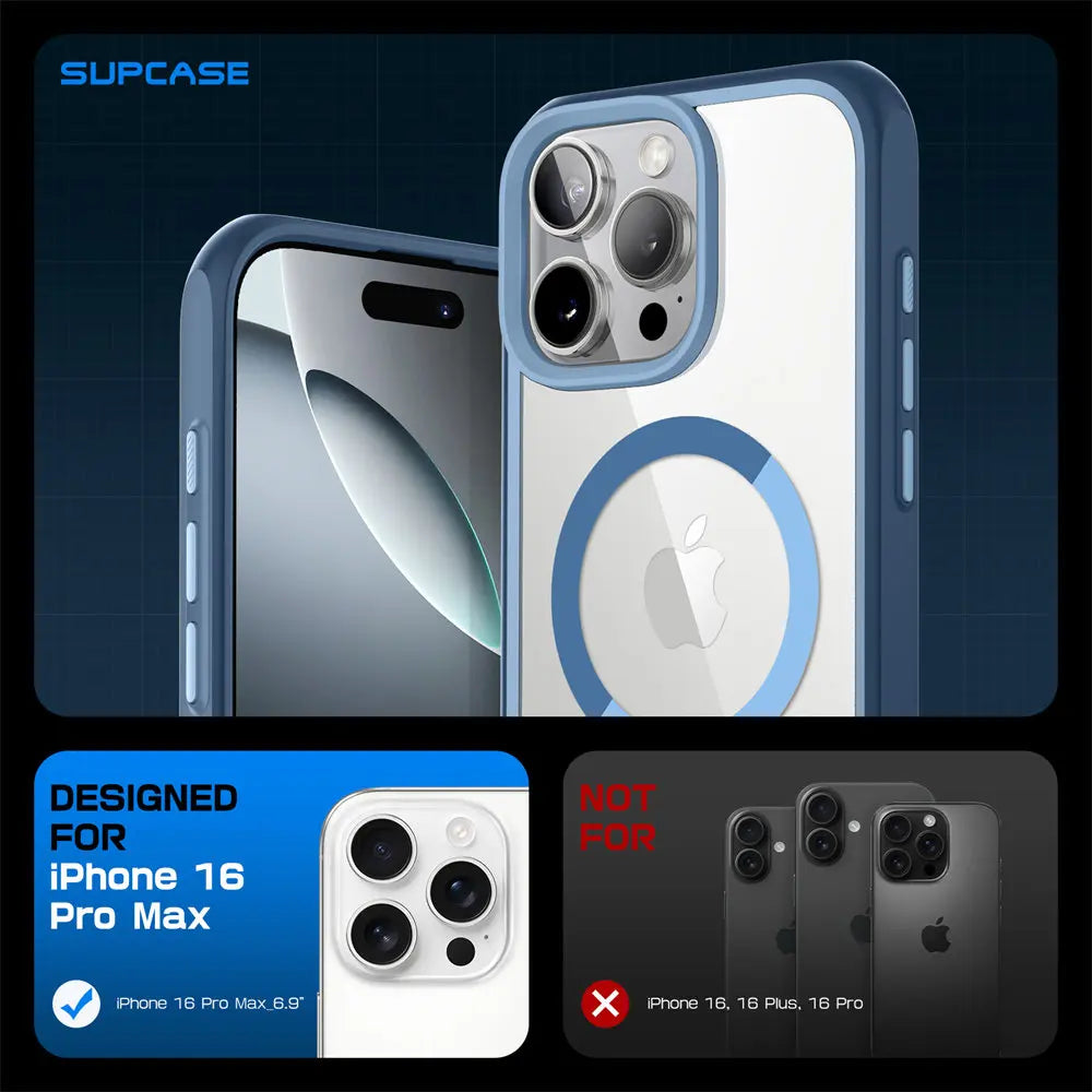 iPhone 16 Pro Max SUPCASE UB Mag Series Slim Shockproof MagSafe Case