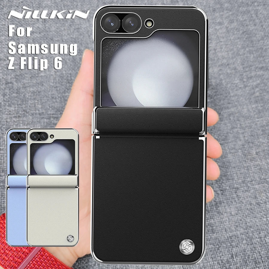 NILLKIN Galaxy Z Flip 6 Vegan 360 Shockproof Case