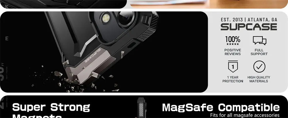 SUPCASE Galaxy S25 2025 UB Grip Anti-Scratch Heavy Duty Case