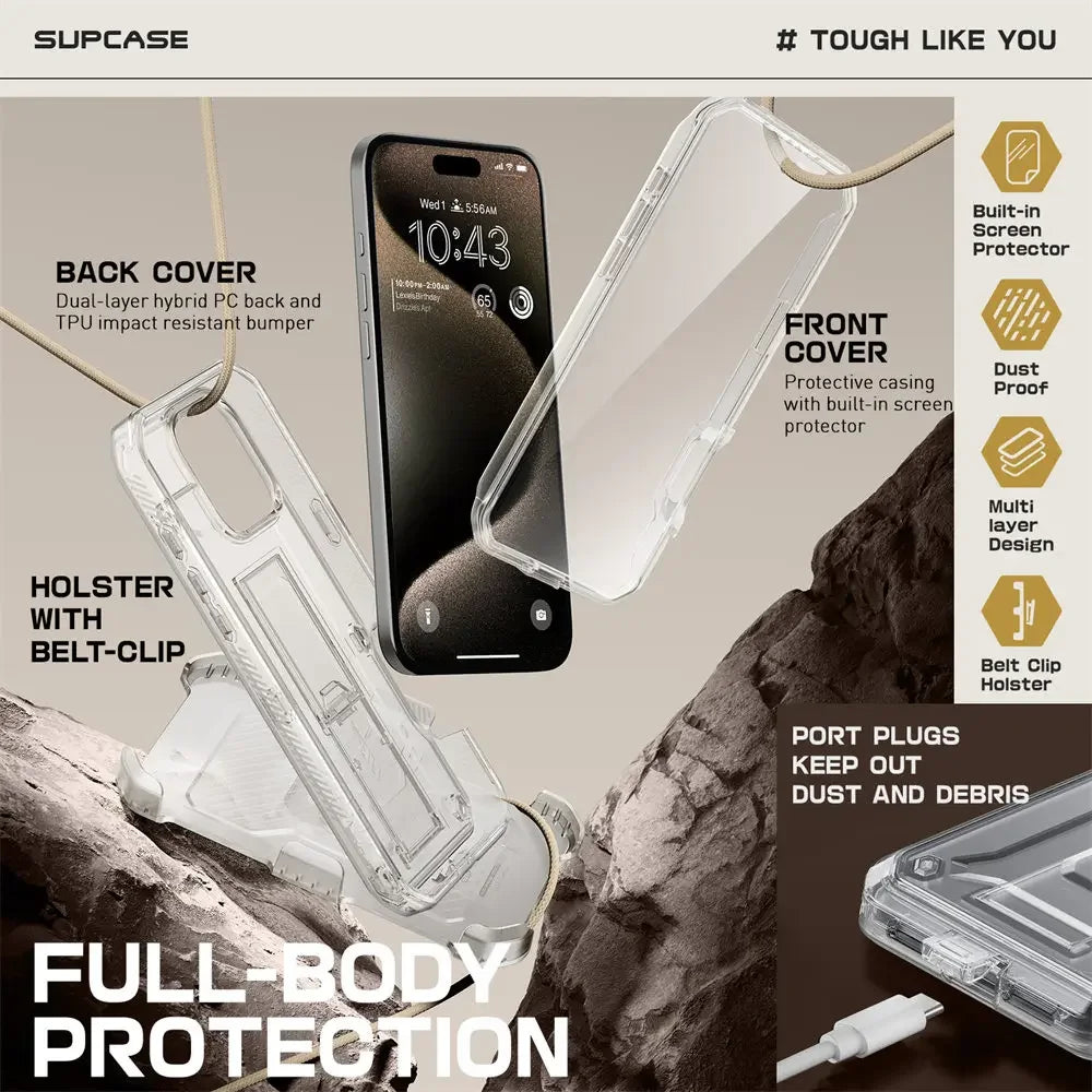 iPhone 16 Pro Max SUPCASE UB Pro Full-Body Rugged Case