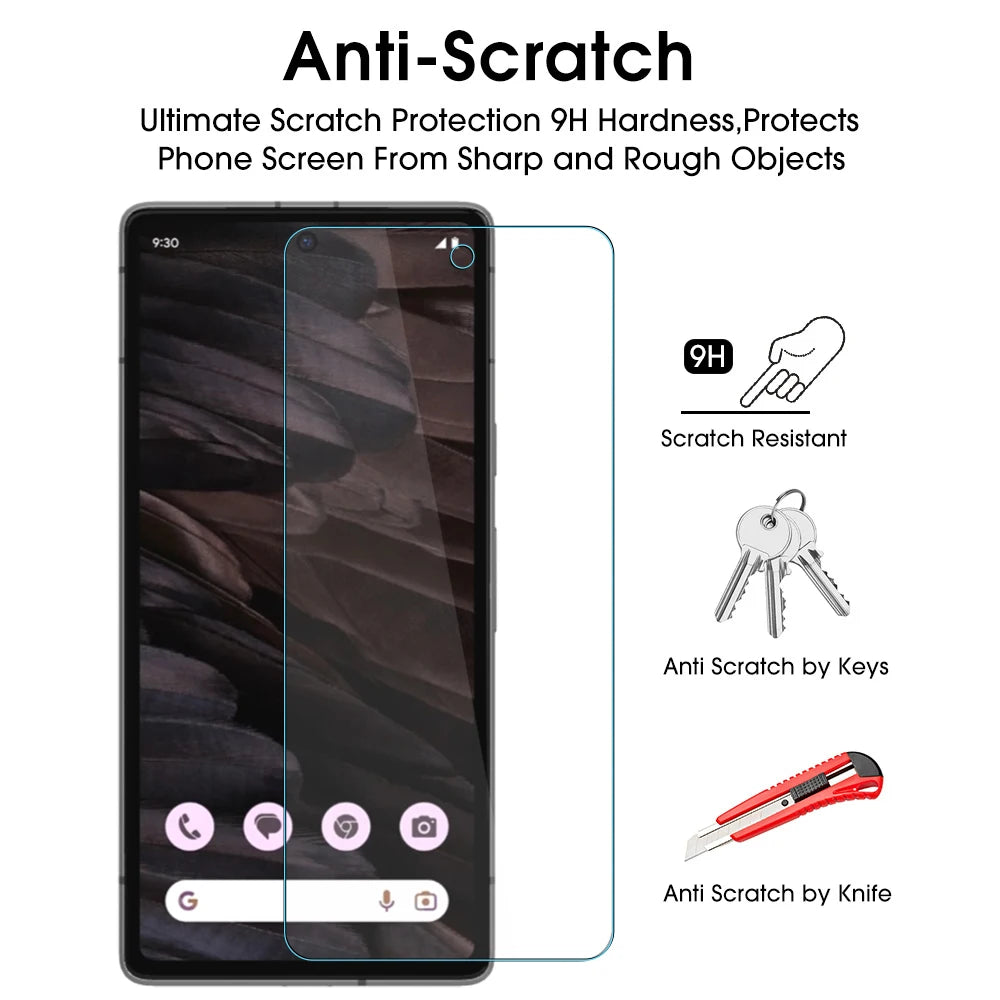 Google Pixel Fold 1 Tempered Glass Screen Protector