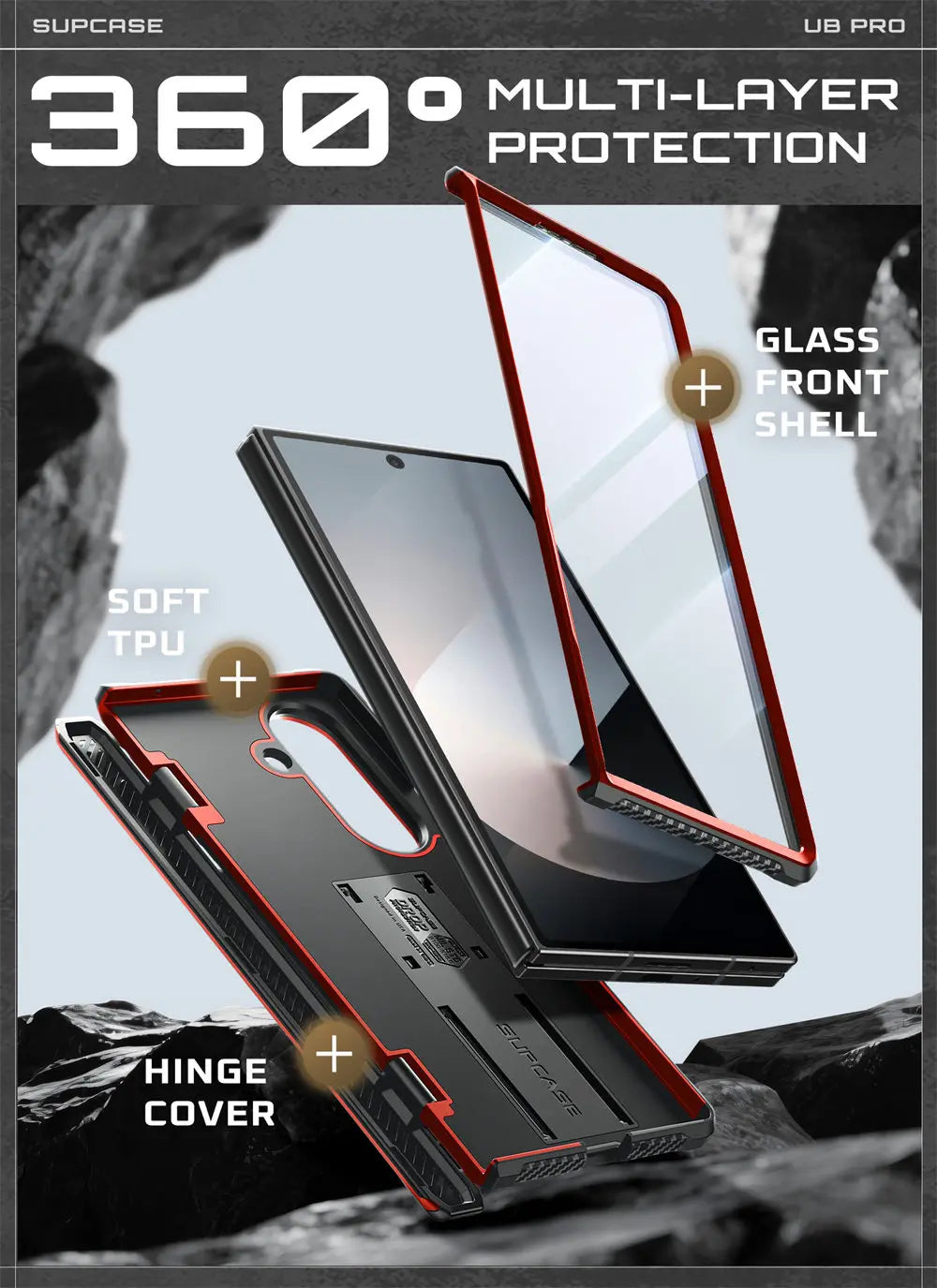 SUPCASE Galaxy Z Fold 7 UB Pro Rugged Phone Case