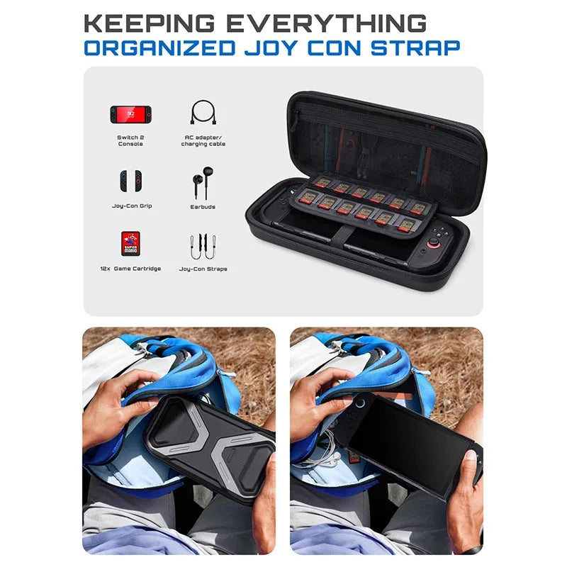SUPCASE Spacious Nintendo Switch 2 Travel Bag