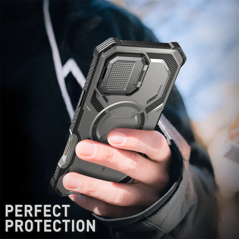 I-BLASON iPhone 16 Pro Armorbox Full-Body Rugged Holster Bumper