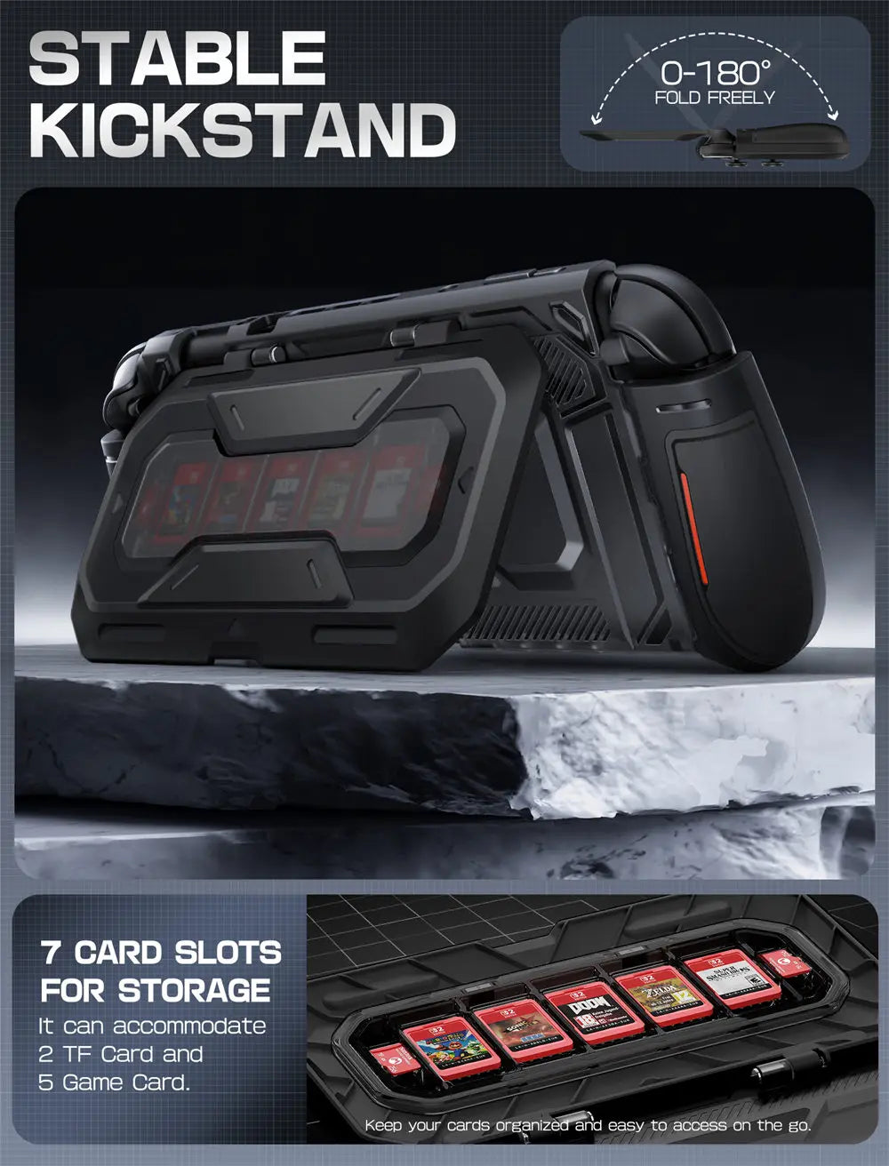 SUPCASE Nintendo Switch 2 Titan Series Dockable Case
