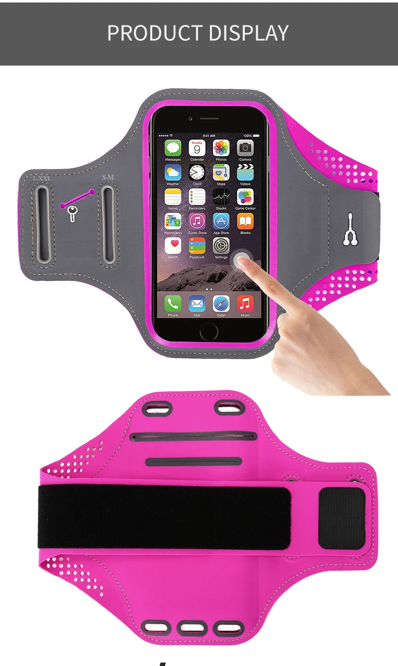 iPhone 15 Outdoor Sports Running Arm Band Case