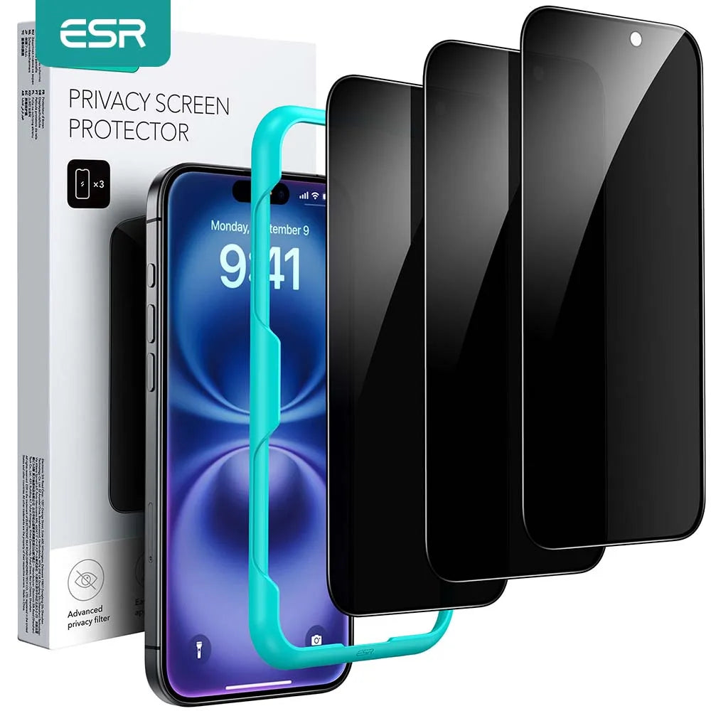 ESR iPhone 16 Pro HD Screen Protector Tempered Glass