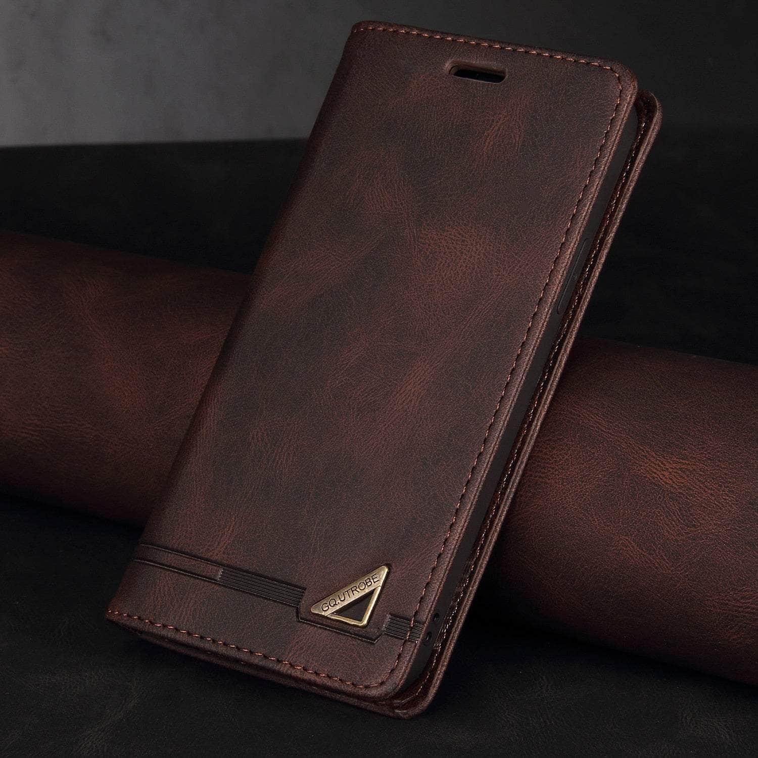 Anti-theft Galaxy A14 Leather Wallet