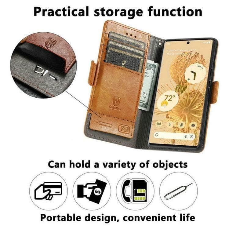 Business RFID Google Pixel 8 Pro Wallet case