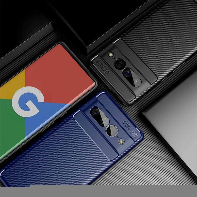 Carbon Fiber Google Pixel 8 Pro Shockproof Case