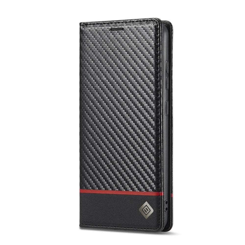 Carbon Fiber Vegan Leather Galaxy A34 Case