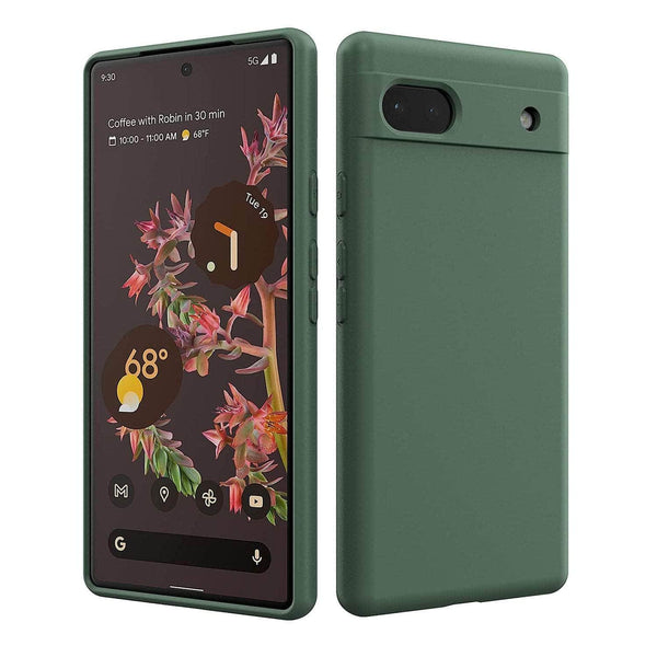Casebuddy Dark Green / For Pixel 8 Liquid Silicone Google Pixel 8 Soft Cover