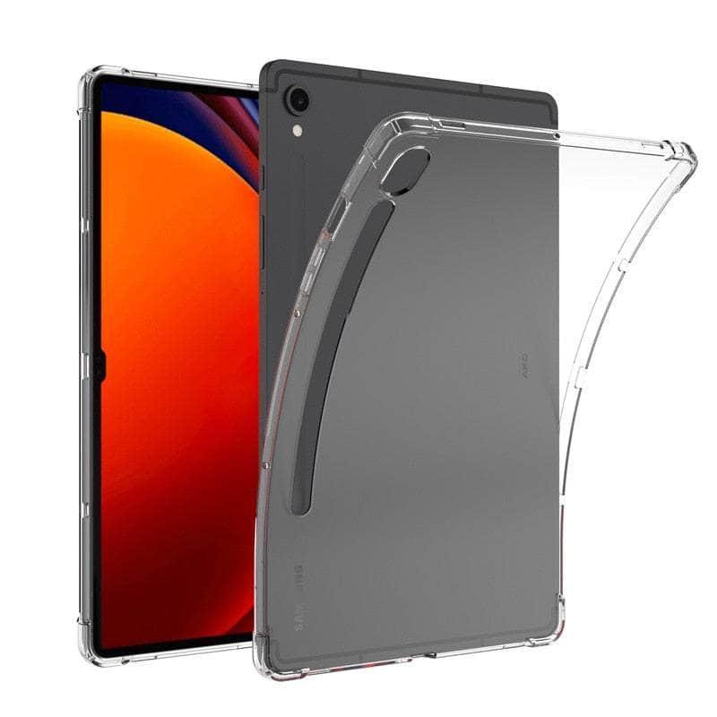 Casebuddy Clear Galaxy Tab S9 Ultra 2023 TPU Silicone Back Cover