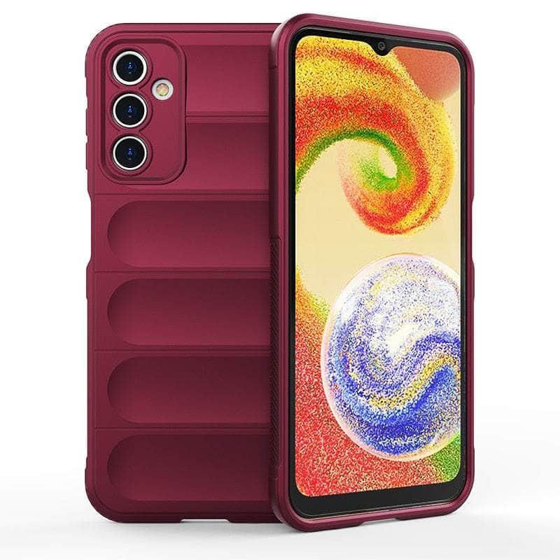 Casebuddy Wine red / for Galaxy A54 5G Drop Protection Galaxy A54 Soft Fitted Case