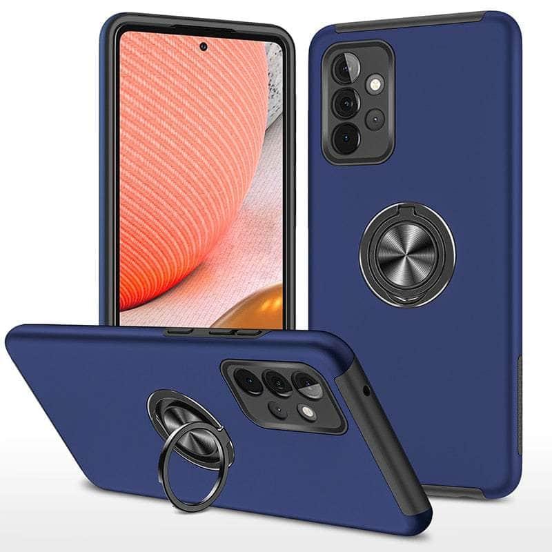 Casebuddy blue / for Galaxy A14 5G Finger Ring Galaxy A14 Case