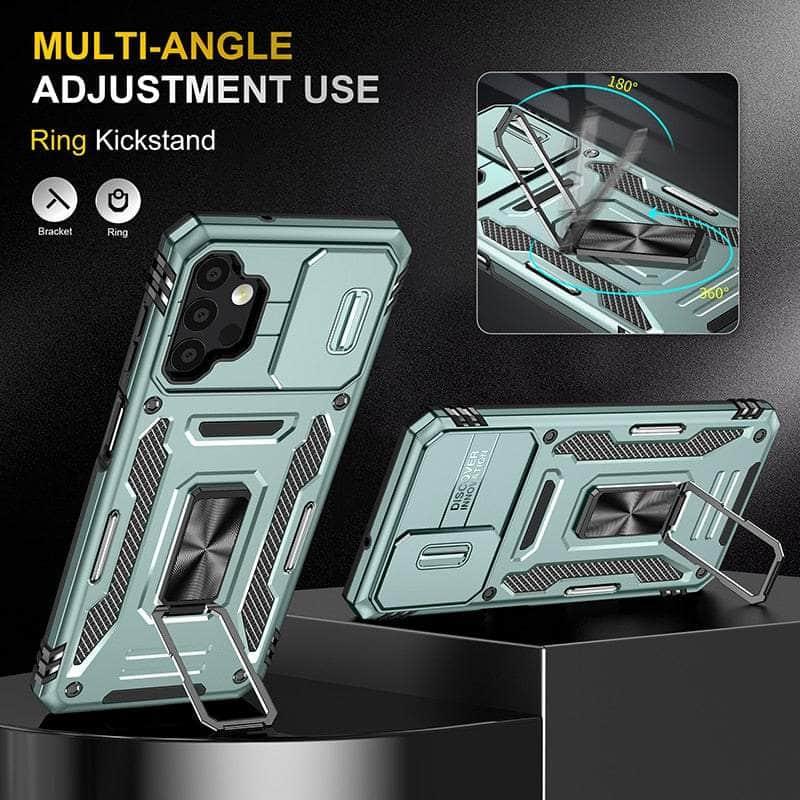 Casebuddy Galaxy A14 2023 Finger Ring Kickstand Cover