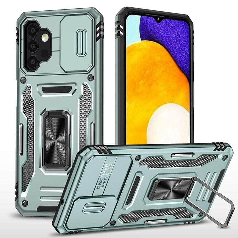 Casebuddy Light Green / for Galaxy A14 5G Galaxy A14 2023 Finger Ring Kickstand Cover