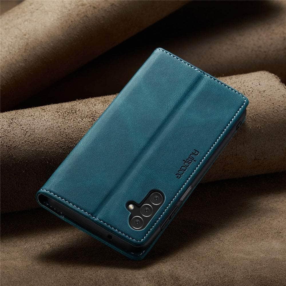 Casebuddy Galaxy A14 5G Flip Vegan Leather Cover