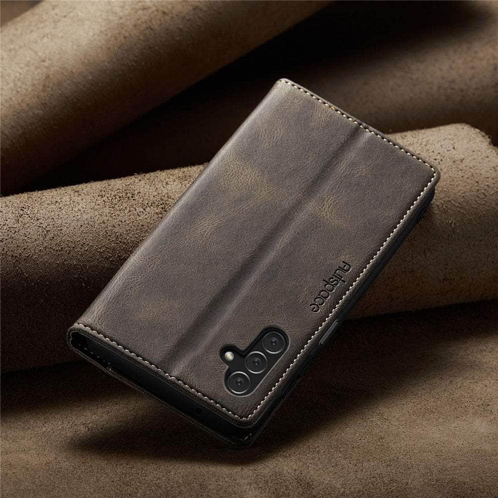 Casebuddy Galaxy A14 5G Flip Vegan Leather Cover