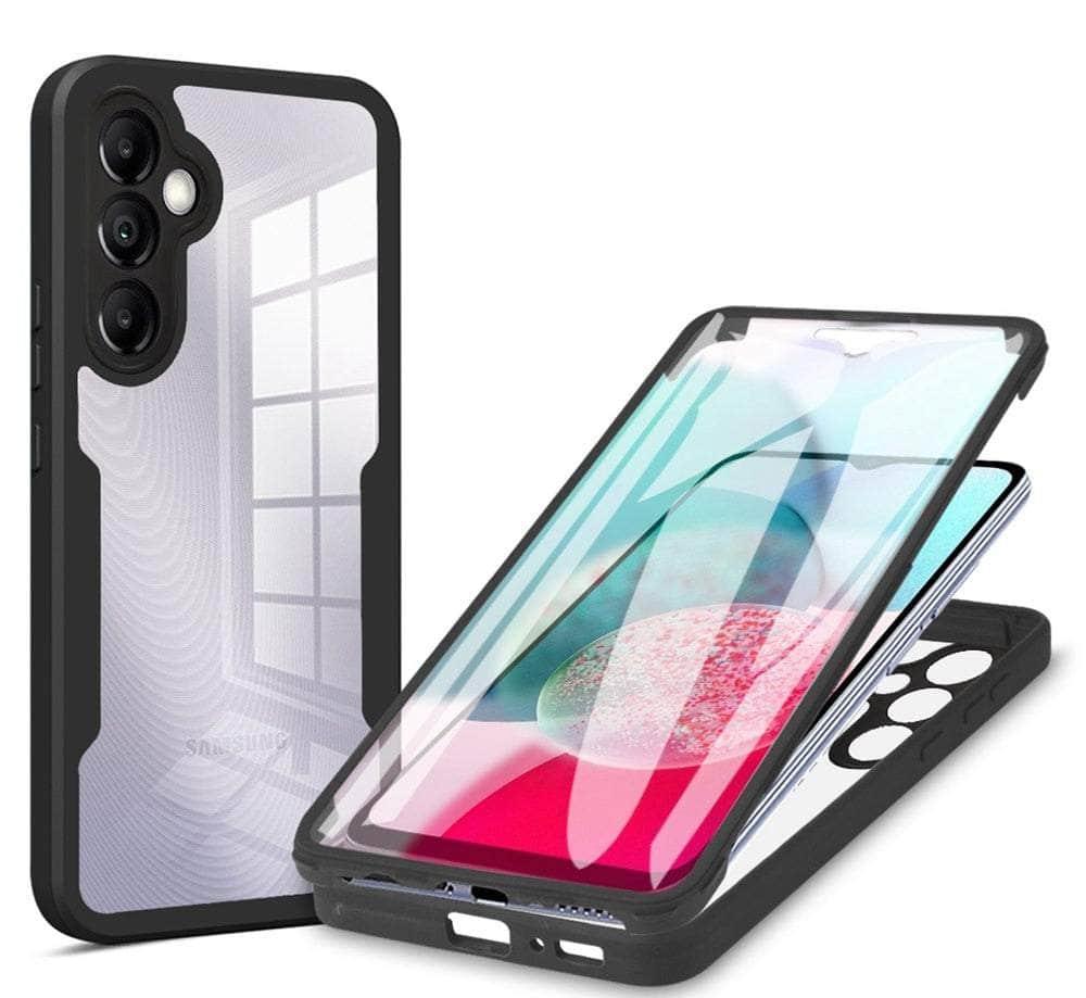 Casebuddy Galaxy A14 5G / Black Galaxy A14 Full Body Protection Rugged Case