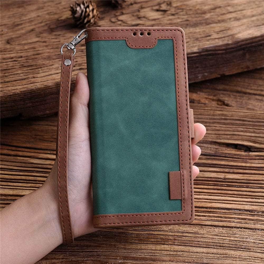 Casebuddy Galaxy A14 Leather Flip Wallet Case