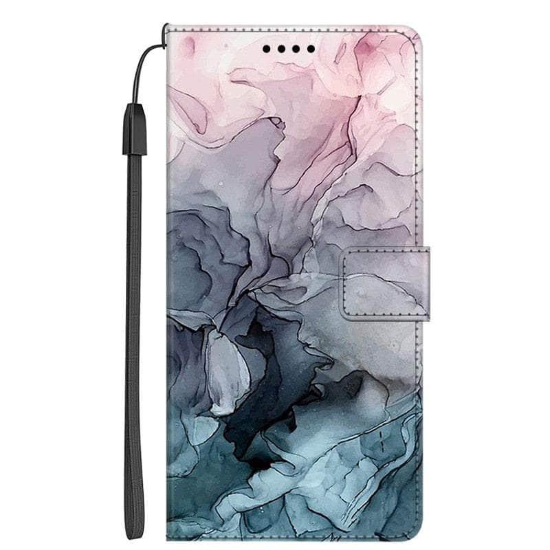 Casebuddy Galaxy A14 Marble Leather Case