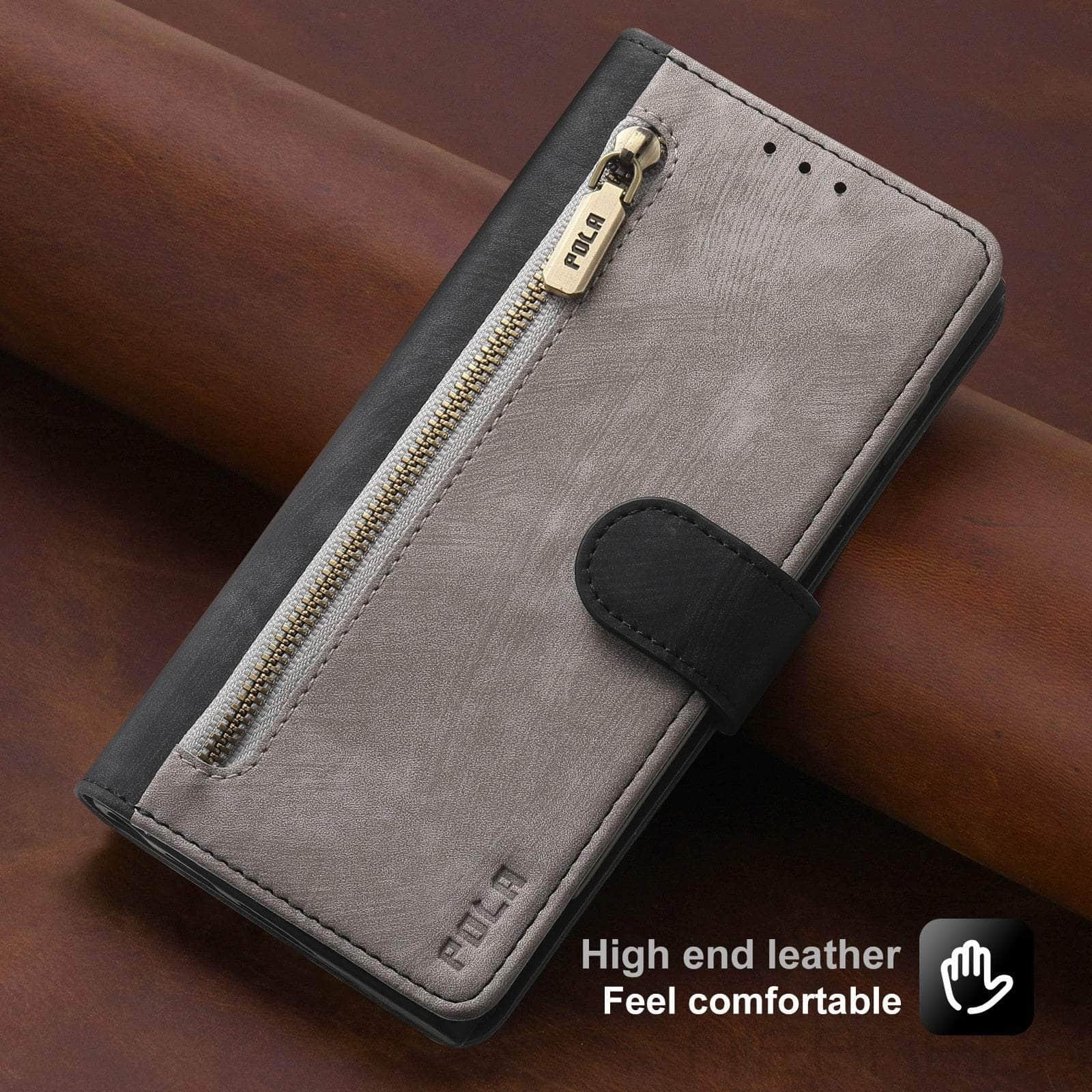Casebuddy Galaxy A34 Anti-Theft Brush Leather Case