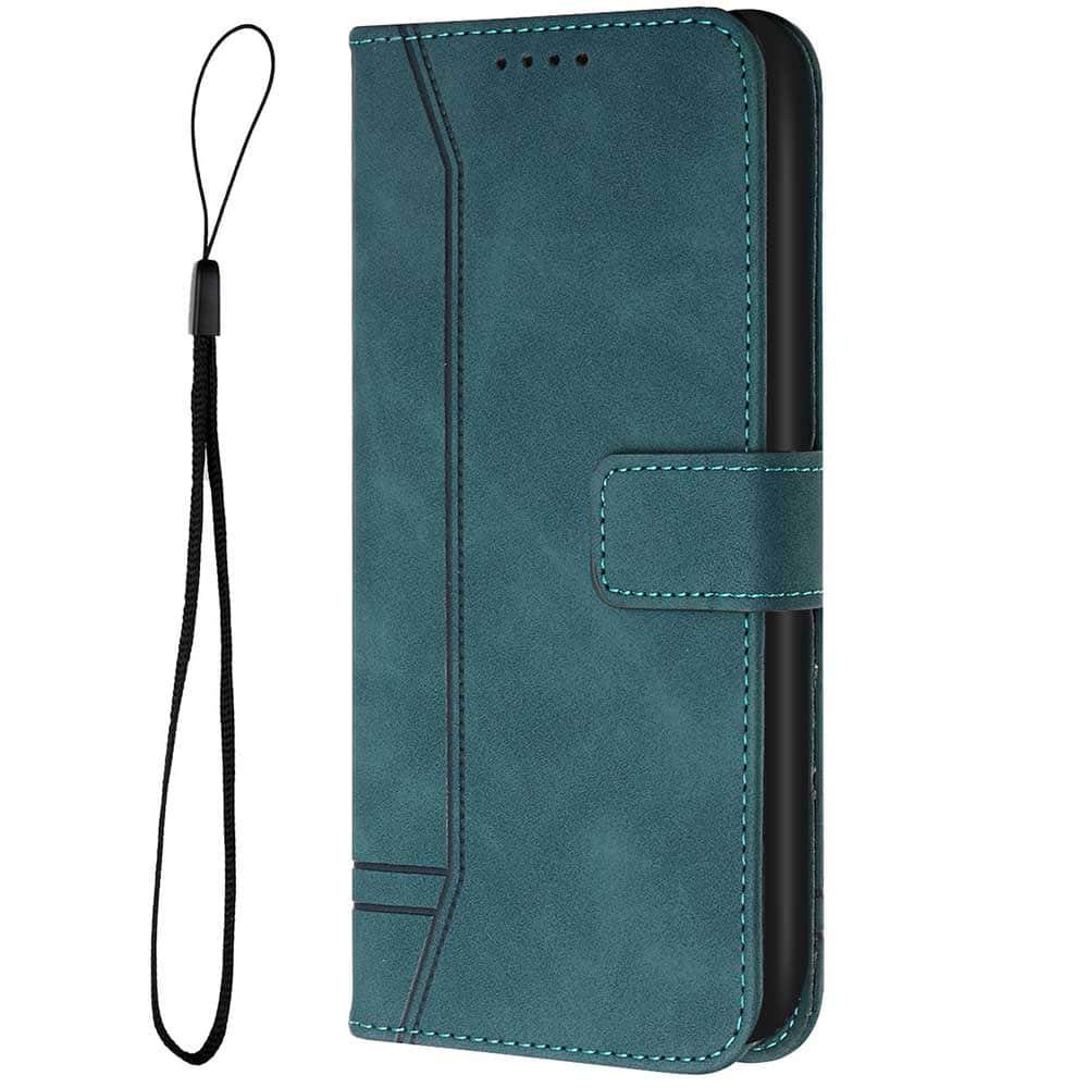 Casebuddy Green / Galaxy A34 5G Galaxy A34 Leather Wallet Case