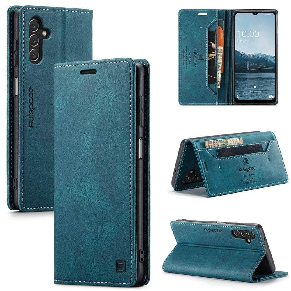 Casebuddy Galaxy A4 54G Flip Vegan Leather Cover